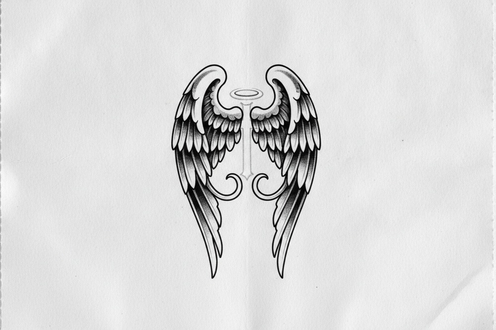 What Are The Best Angel Wing Memorial Tattoo Ideas For A Lost Loved One?