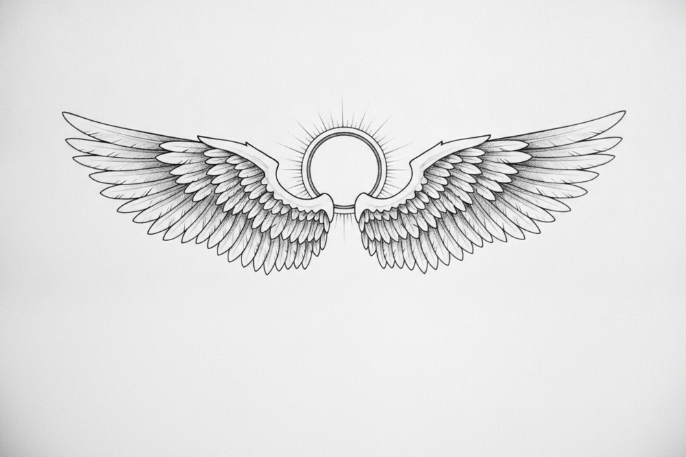 Where Do Angel Wing Memorial Tattoos Sit Best On The Body?