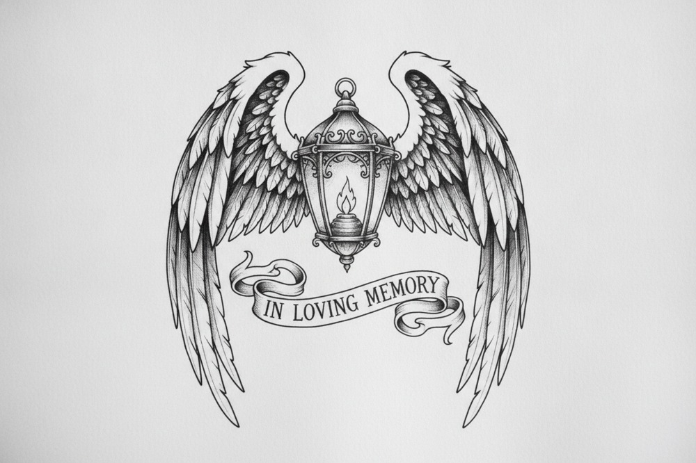 Can You Combine Angel Wings With Other Memorial Symbols?