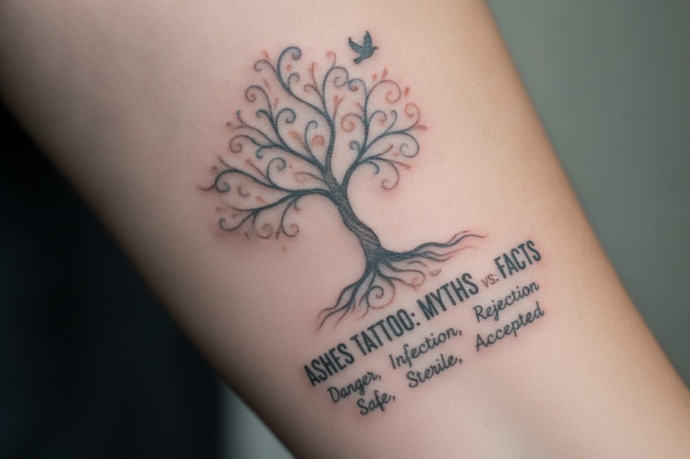 Do The Ashes Just Get Mixed Into Normal Tattoo Ink?