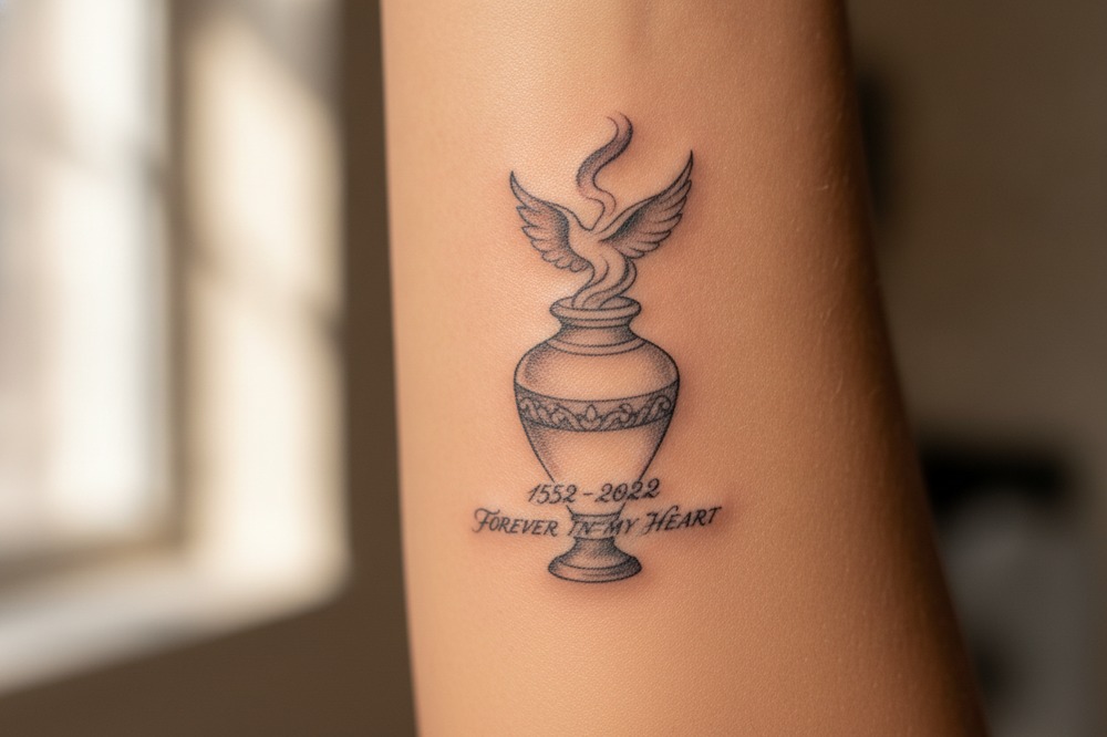 How Much Ashes Goes Into A Tattoo?