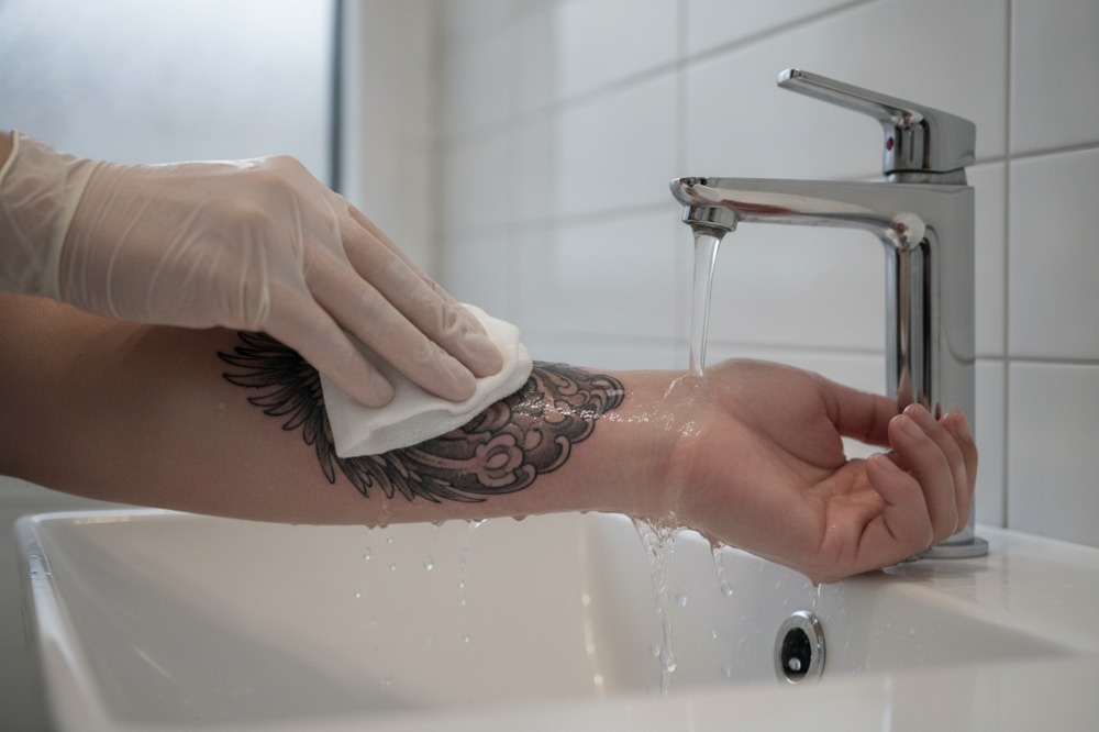 Can You Shower After an Ashes Tattoo