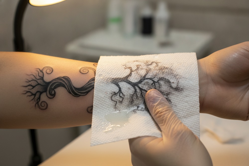How Do You Wash Your Hair If The Tattoo Is On Your Shoulder Or Neck?