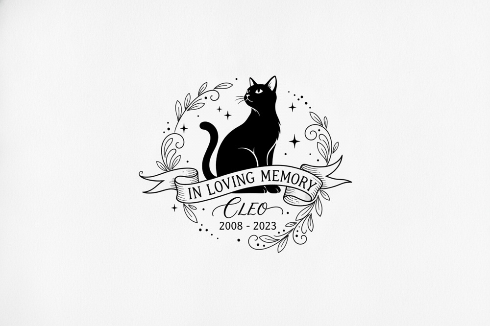 What Date Format Works Best For A Cat Memorial Tattoo?