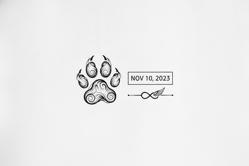 What Can I Add To A Cat Paw Print Design?