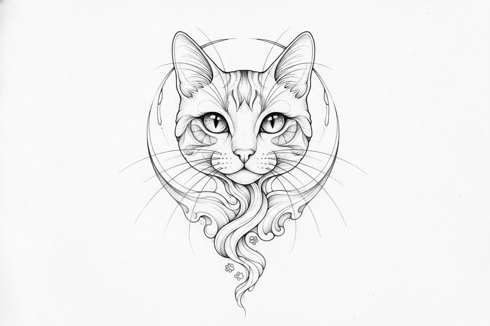 Realistic, Line Or Watercolour: Which Cat Portrait Style Suits You?