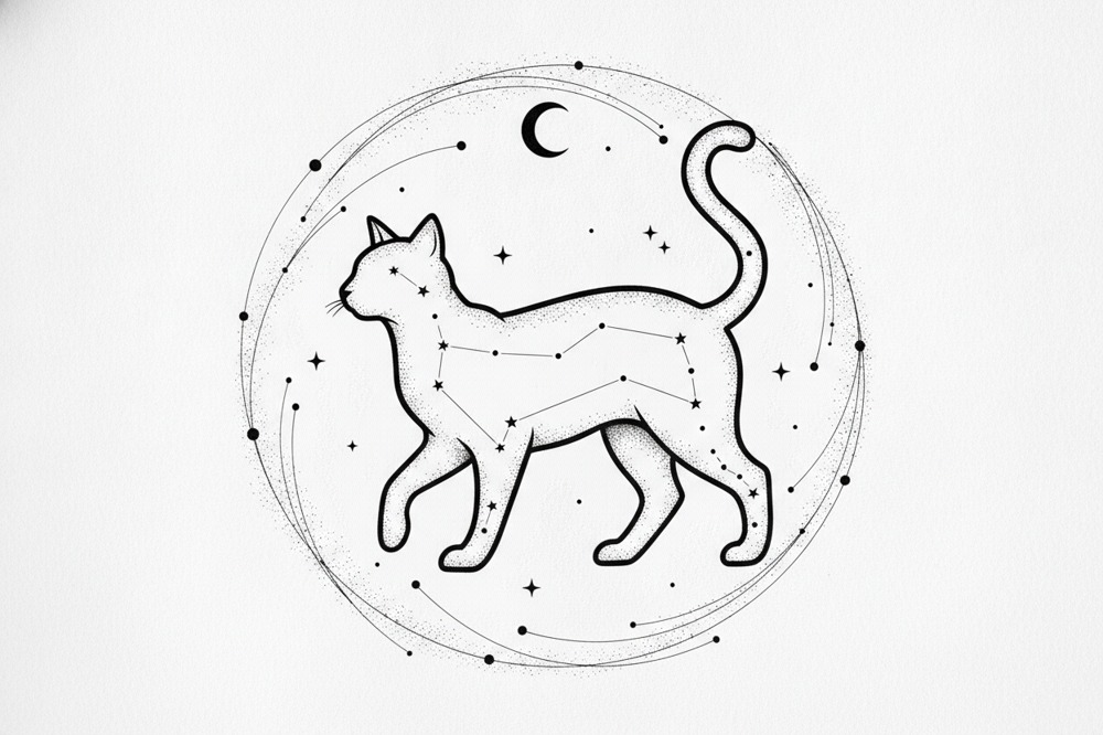 Which Cat Poses Make The Best Silhouette Tattoos?