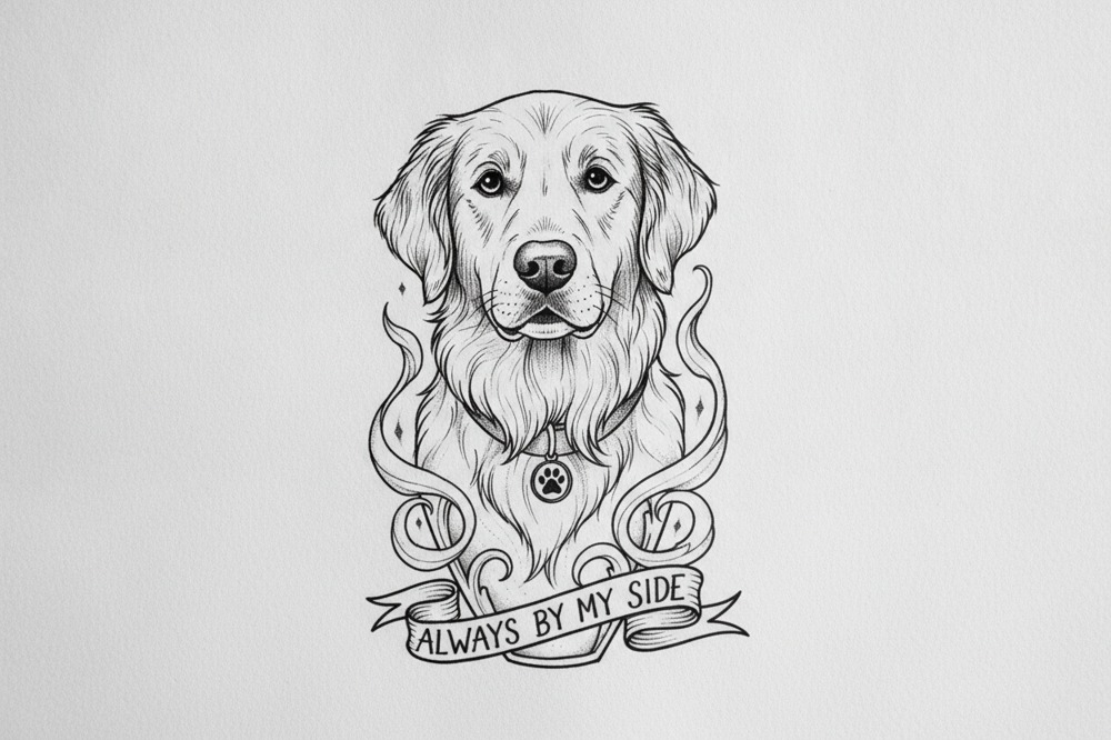 Where Do Most People Put A Dog Ashes Tattoo?