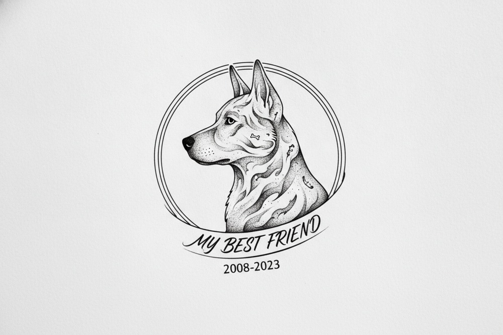 Where Do Most People Put A Dog Ashes Tattoo?
