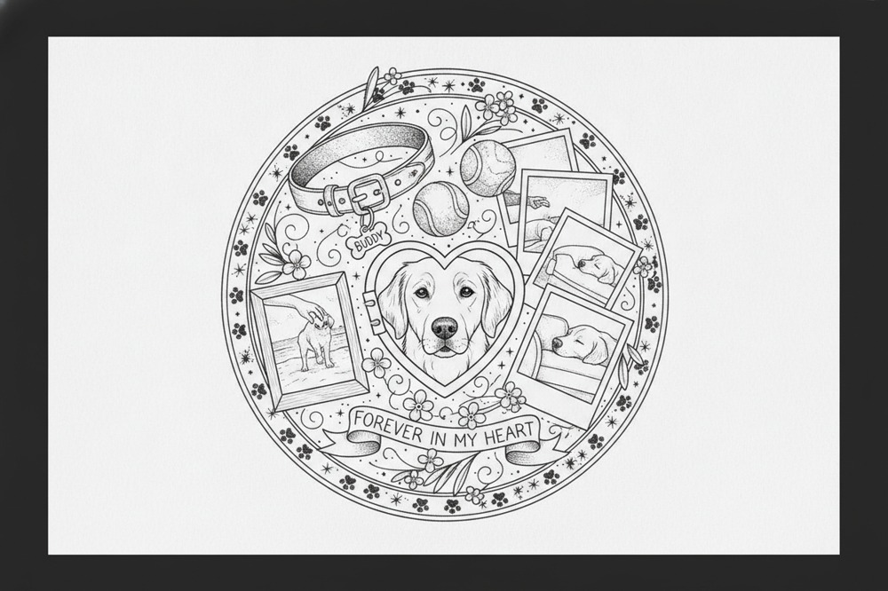 How Do You Turn A Photo Of Your Dog Into A Tattoo?