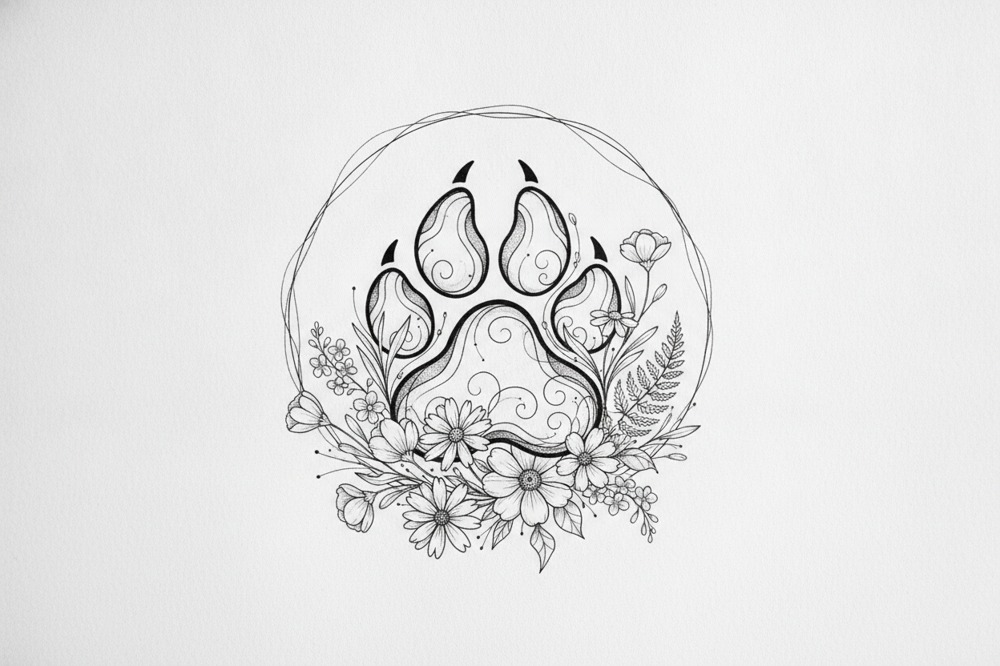 Where's The Best Place To Put A Paw Print Tattoo?