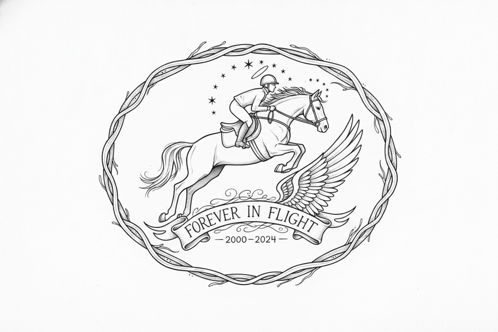 What Are The Best Equestrian Memorial Tattoo Ideas For A Horse You've Lost?