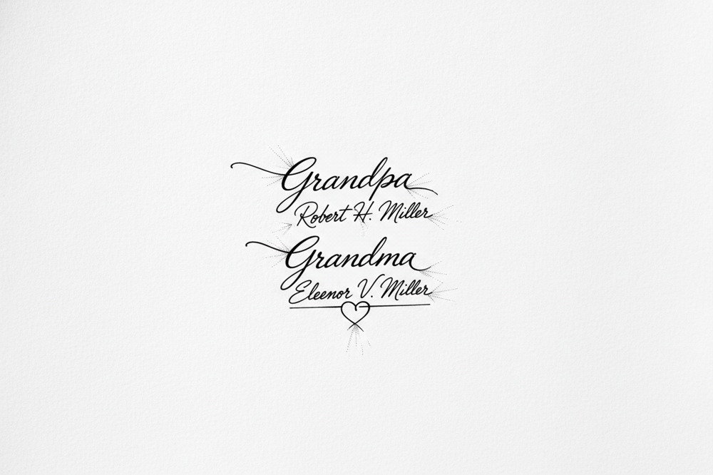 Where Do You Find Your Grandparent's Handwriting For A Tattoo?