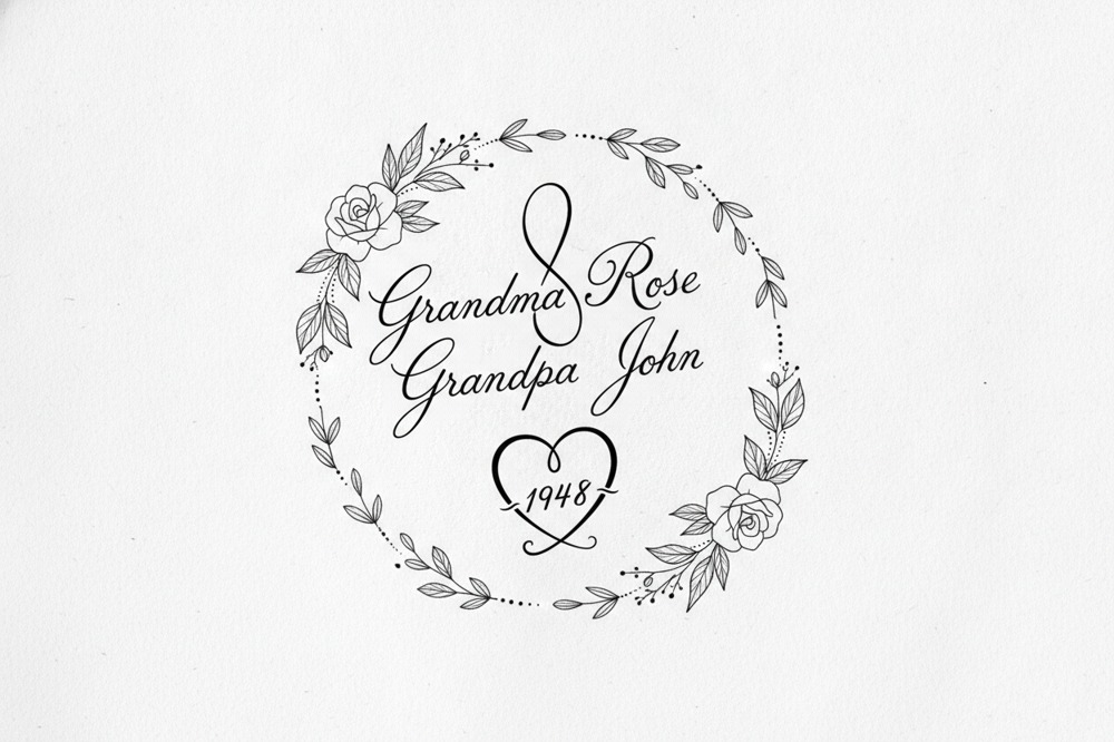 Can Your Grandparent's Ashes Go Into A Handwriting Tattoo?