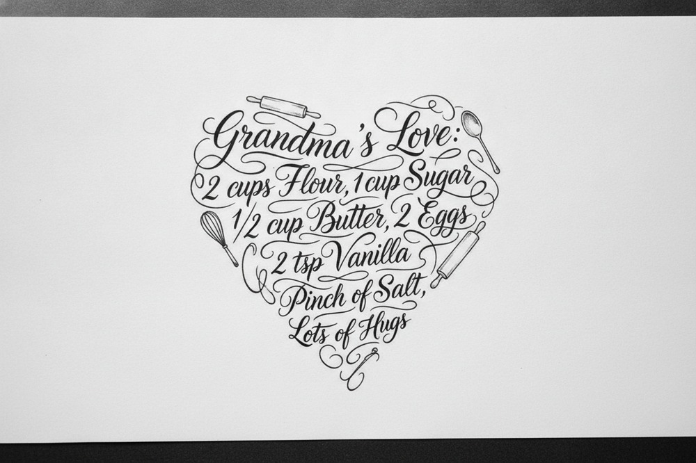 Can You Tattoo A Whole Recipe Card, Ingredients And Method And All?