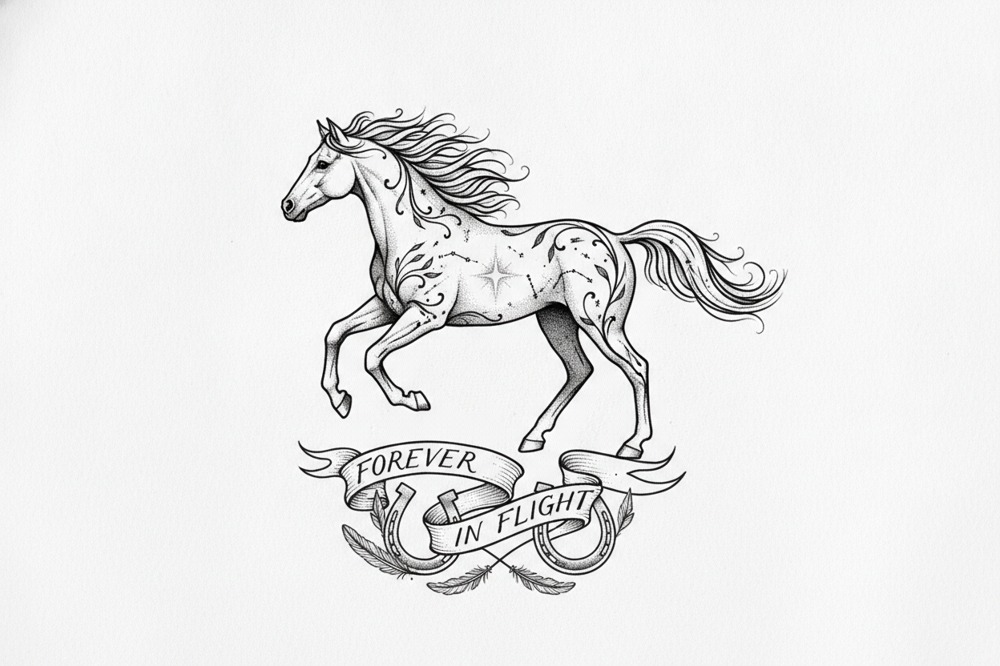 What Are The Most Popular Horse Memorial Tattoo Ideas?