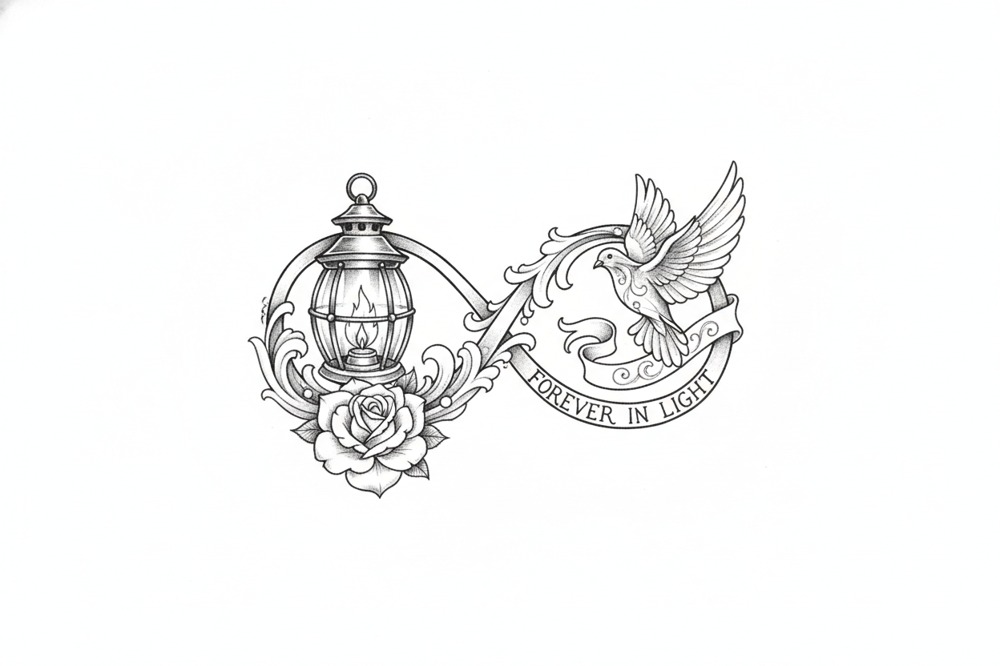 What Makes The Infinity Symbol Work As A Memorial Tattoo?