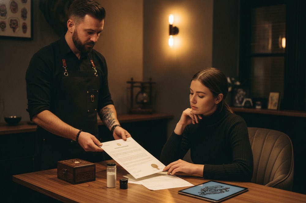 Is Tattooing With Ashes Regulated The Same Way As A Normal Tattoo?