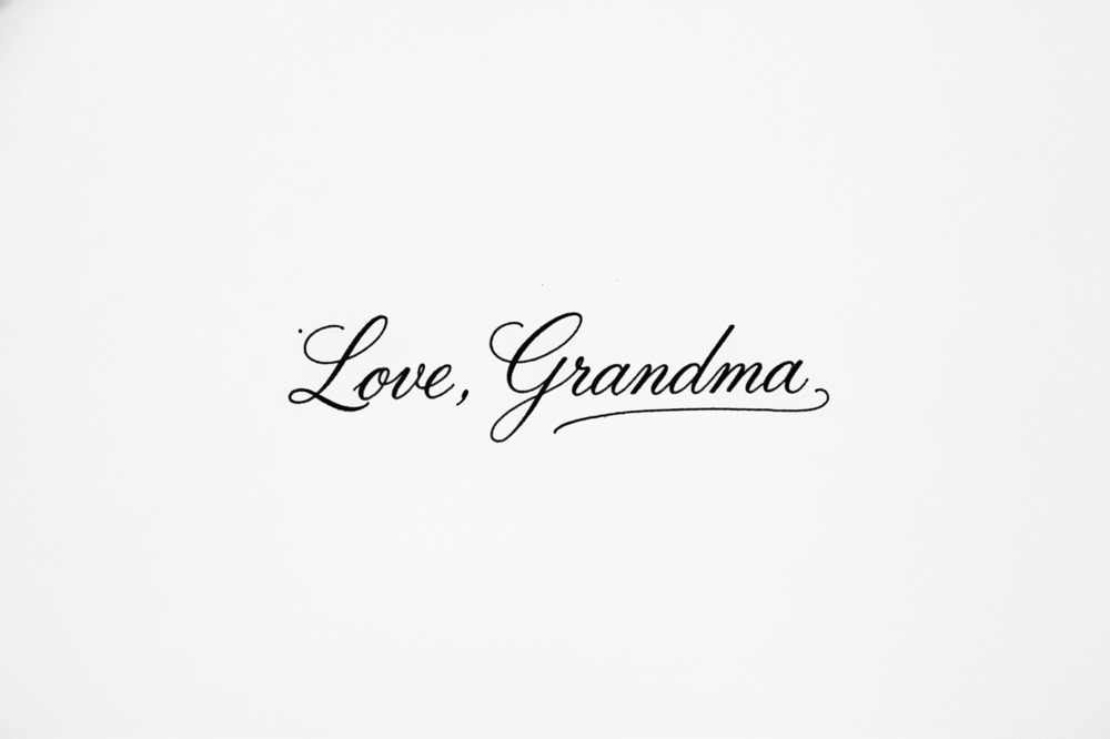 Which Grandparent Handwriting And Words Make The Most Personal Tattoos?