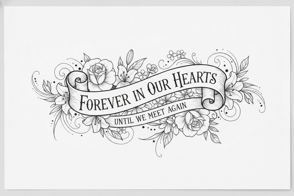 Should You Use A Font Or Your Loved One's Own Handwriting?