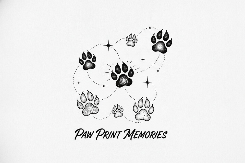 How Do You Make Each Paw Print Look Like A Different Pet?