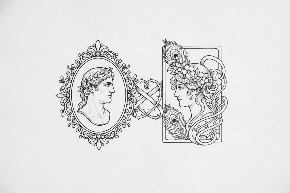 How Do You Fit Both Mum And Dad Into One Memorial Tattoo?