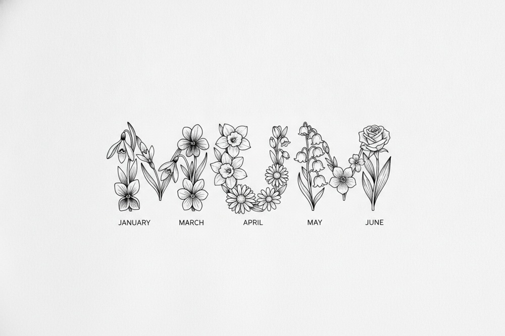 Which Fonts And Styles Work Best For A Mum Tattoo?