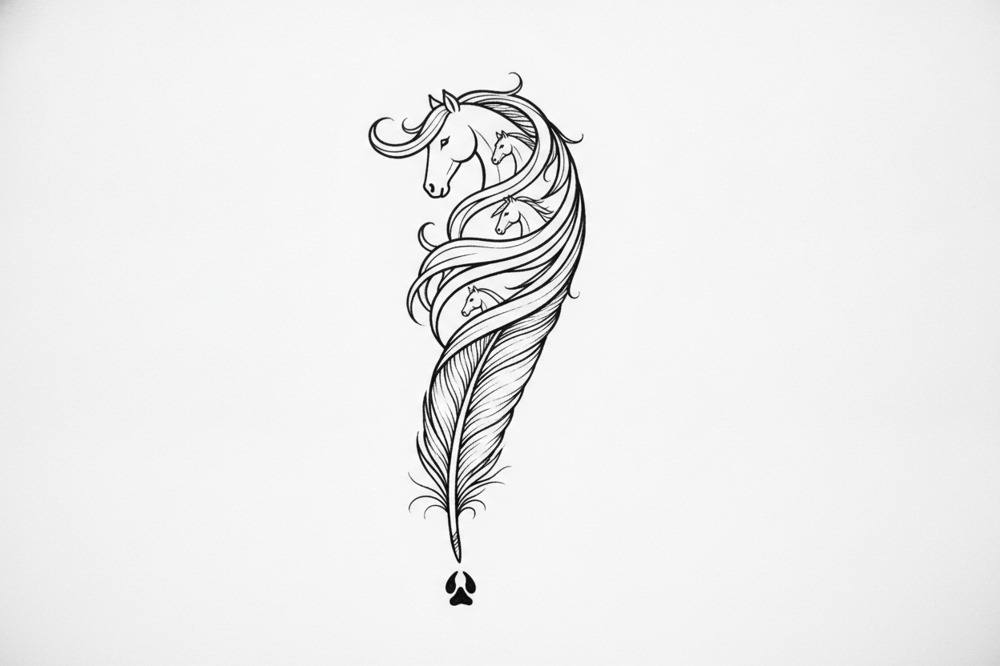 Which Small Horse Tattoo Designs Hold Up Once They're Tiny?