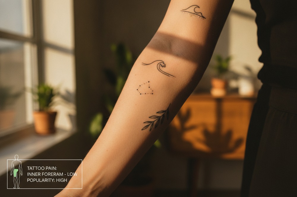 Which Body Areas Hurt The Least For A Tattoo?