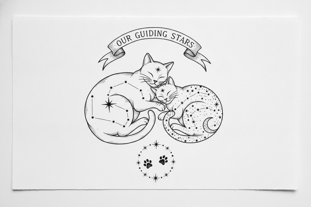 Where Should A Two-Cat Memorial Tattoo Go On The Body?