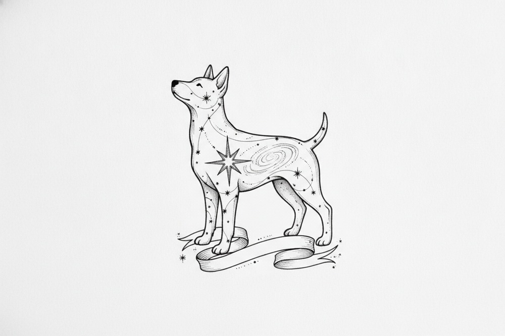 What Are The Best Design Ideas For A Dog Ashes Tattoo?