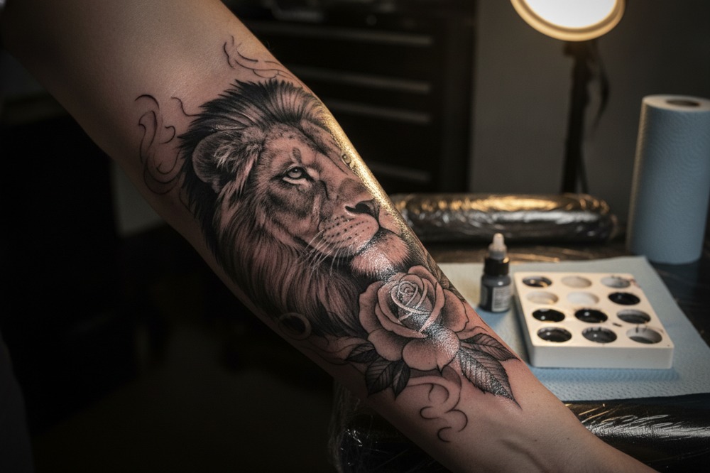 How Much Of The Ashes Goes Into The Tattoo?