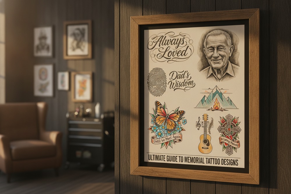 What Are The Best Styles For A Memorial Tattoo Design?