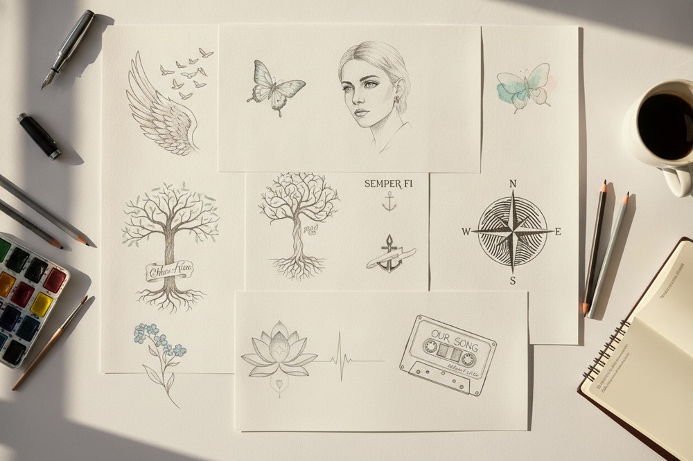 What Makes A Memorial Tattoo Design Feel Personal?