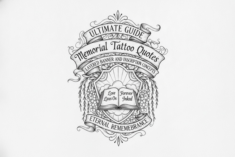 Where Should You Place A Memorial Quote Tattoo?