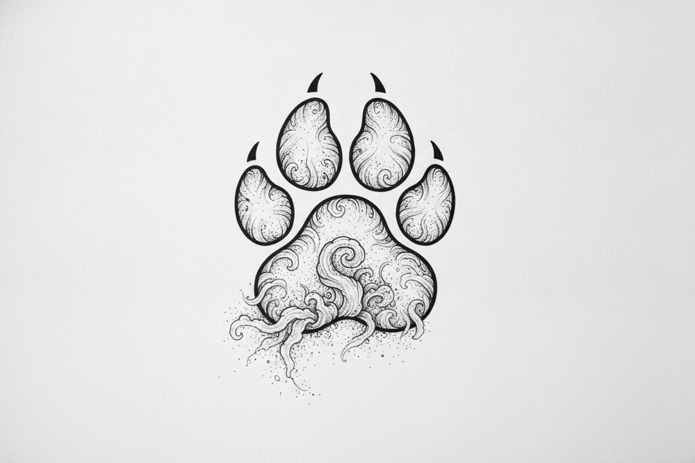 Can You Include More Than One Pet In A Paw Print Tattoo?